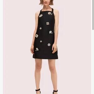 Kate Spade Floral Party Embellished Dress. Size 12